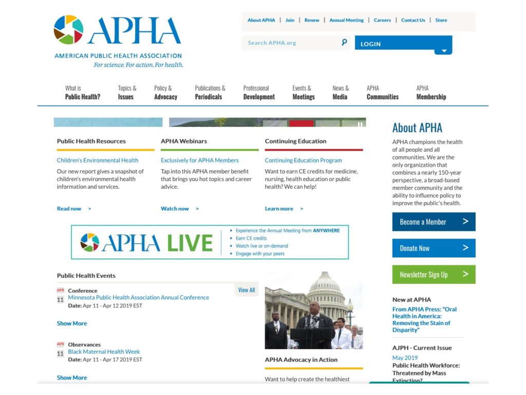 APHA Annual Meeting and Expo Registration